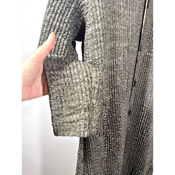 UBU Women's Reversible Lightweight Crinkle Packable Coat Tan/Green Size Medium - Picture 9 of 16